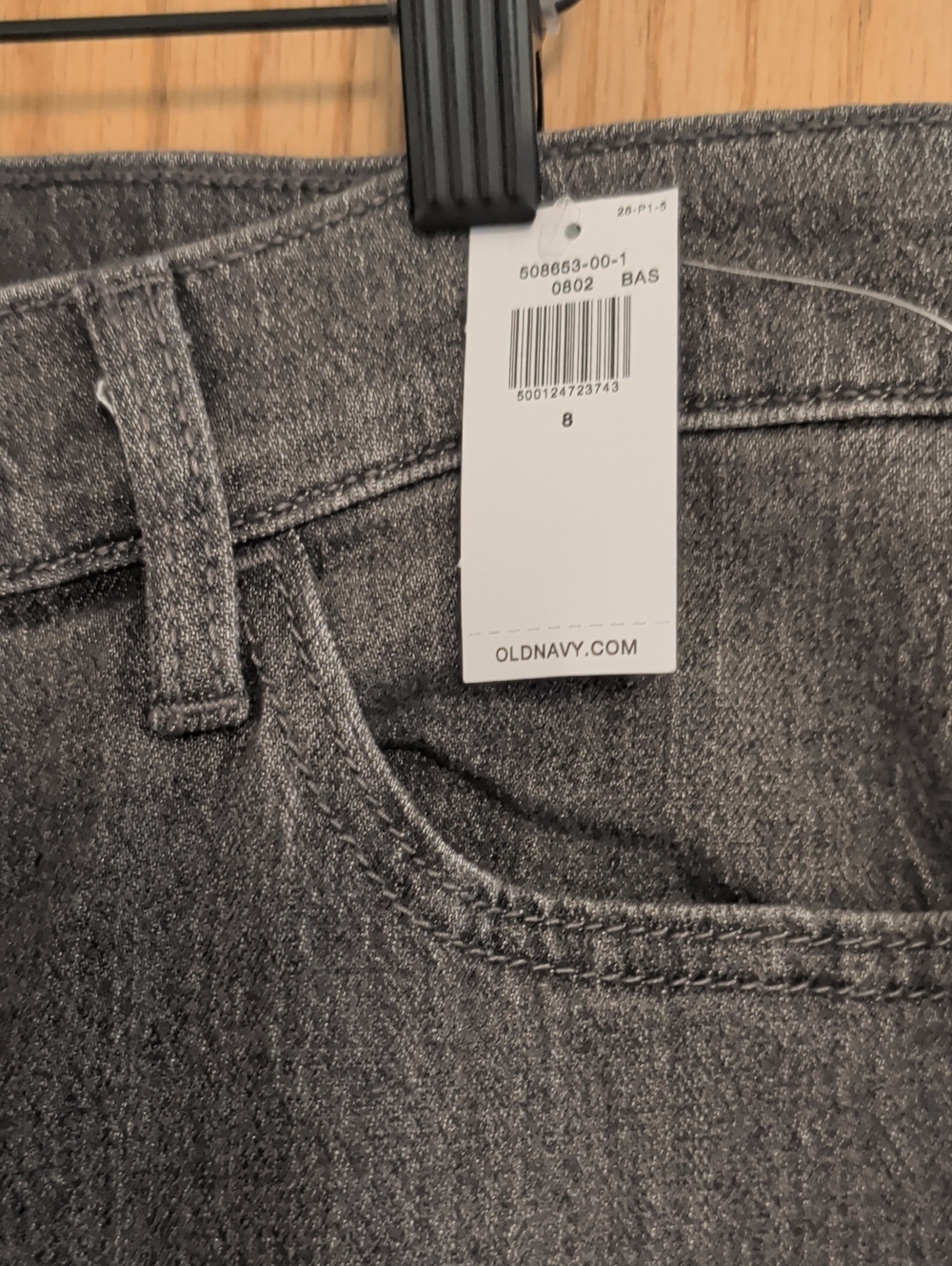 Old Navy Women's Wow Boyfriend Charcoal High-Rise Jeans